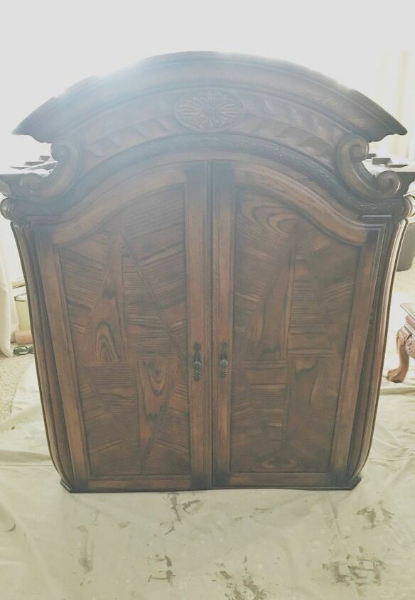upcycled coffee table armoire, The beast