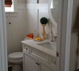 Dale a tu cuarto de baño un aspecto fresco de granja | Hometalk