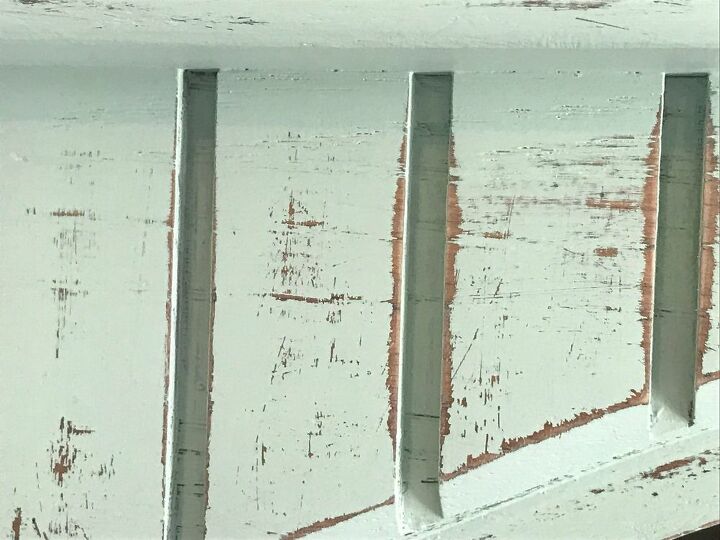 upcycled armoire cabinet diy farmhouse cabinet freebie, Distressing