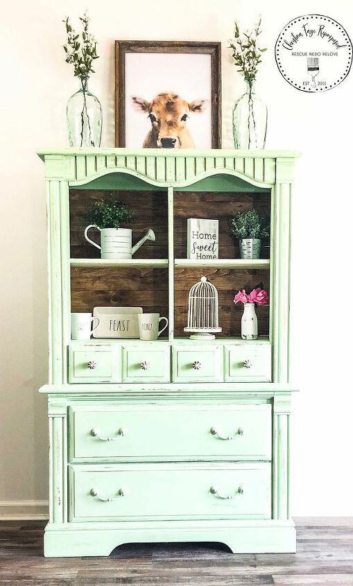 upcycled armoire cabinet diy farmhouse cabinet freebie