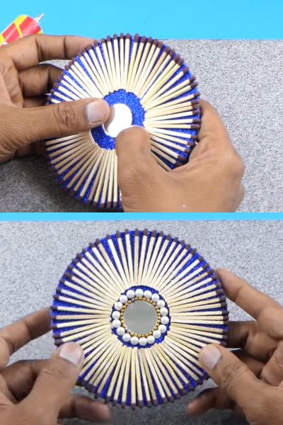 How To Make Beautiful Wall Hanging Craft Made From Matchboxes And