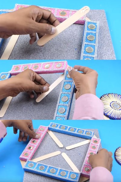 How To Make Beautiful Wall Hanging Craft Made From Matchboxes And