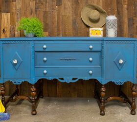 paint the layered look on wood furniture with chalk paint, Love the finished look