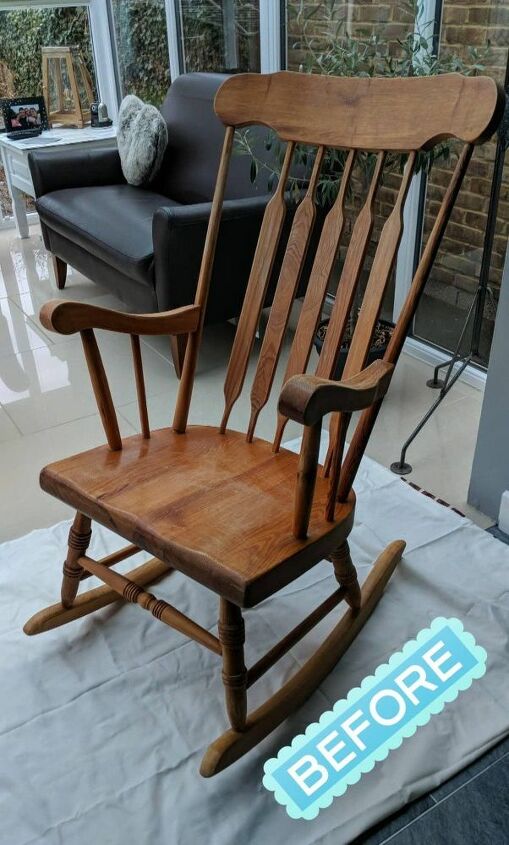 How To Paint A Rocking Chair | Hometalk