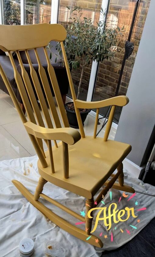 How To Paint A Rocking Chair | Hometalk