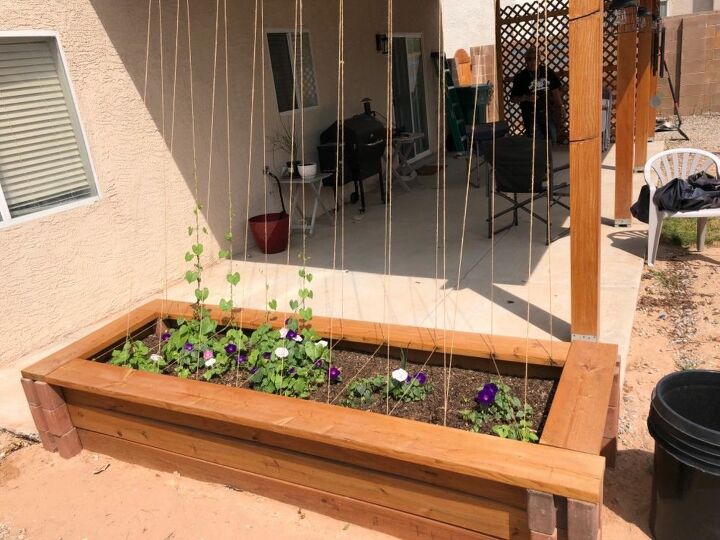 1st time making a raised planter box