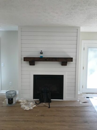 Shiplap Fireplace Hometalk Shiplap Fireplace Hometalk, Pictures Of Corner Fireplaces With Shiplap