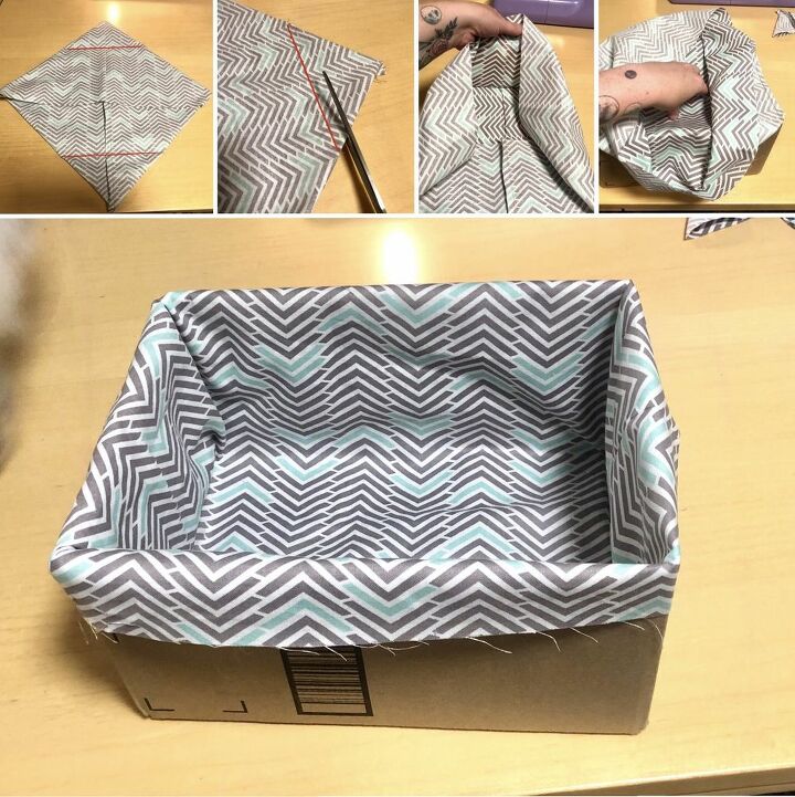 cesta de cuerda fcil de coser