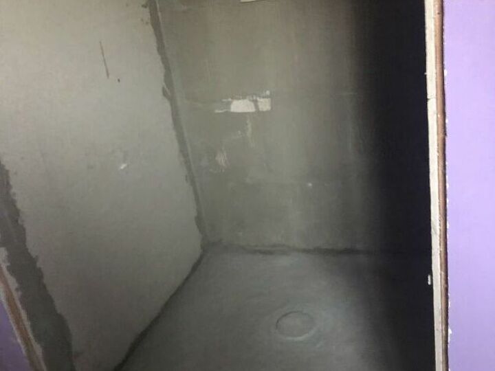q how do i lay tiles on this shower