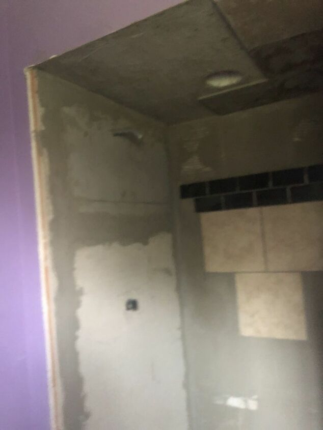 q how do i lay tiles on this shower