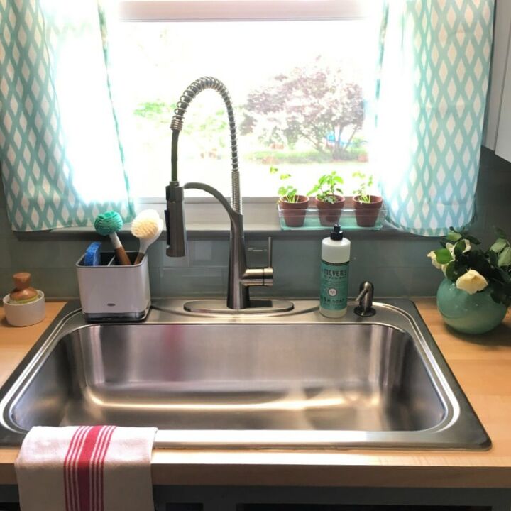 installing a kitchen sink in butcher block countertop