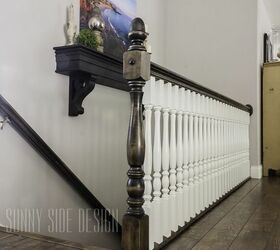 how to refinish a railing that will last