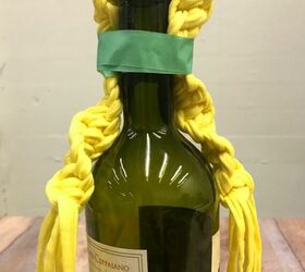 macrame wine bag