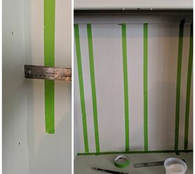 how to paint crisp straight lines using metallic paint and frog tape