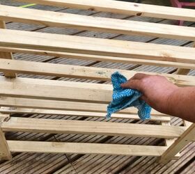 Repurpose wooden shoe outlet rack