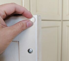 How To Get Rid Of Sticky Bumpers From Cabinet Doors Diy Hometalk