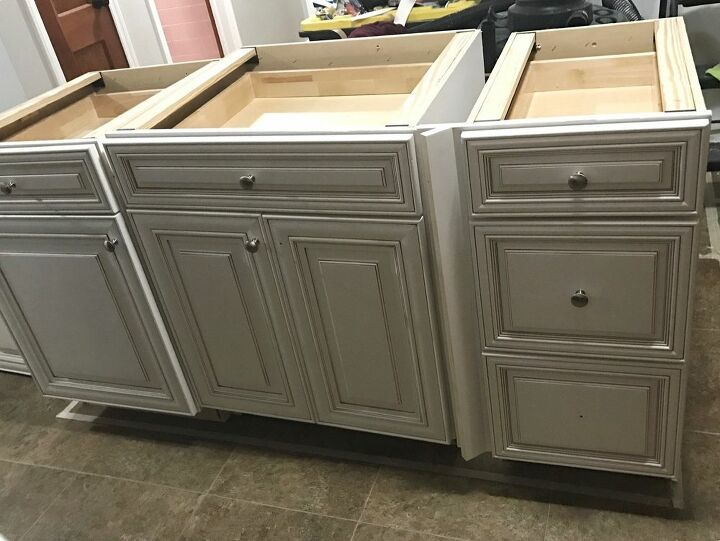 Diy Kitchen Island With Stock Cabinets Hometalk