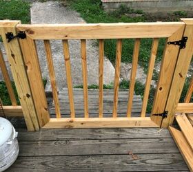 Outdoor Baby Gate!