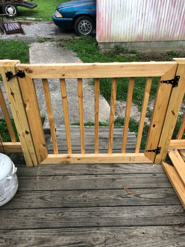 Diy Outdoor Baby Gate Hometalk Diy Outdoor Baby Gate Hometalk