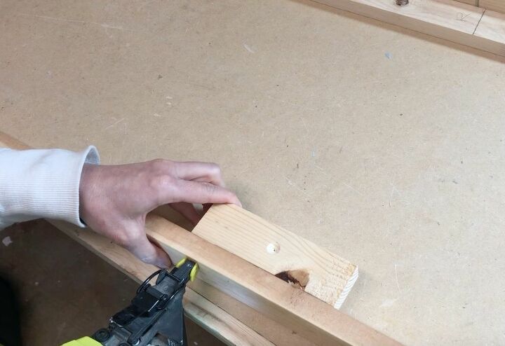 como fazer uma moldura de lona de madeira fcil de 3