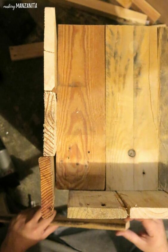 cmo hacer una mesa auxiliar de madera de palet de estilo rstico