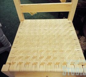 build a chair with a woven seat
