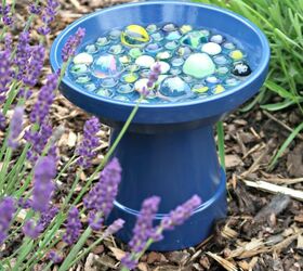 how to make a simple bee water station for your garden