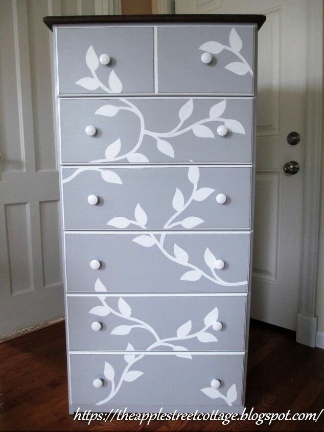 the unfinished chest of drawers