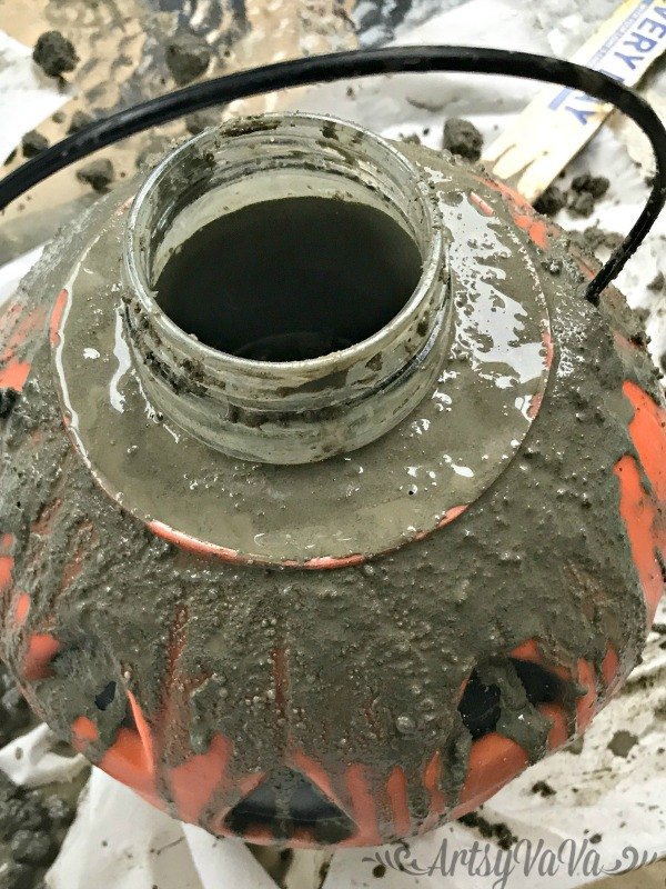 vaso de cabaa de concreto