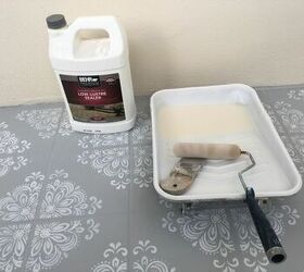 how to paint old outdated tile to look fresh new