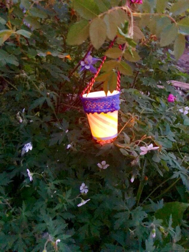 easy paper cup lanterns