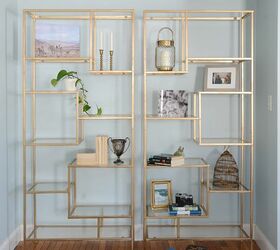 tips for styling a shelf using what you already have