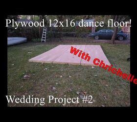 How Can I Build A Diy Dance Floor For An Outdoor Wedding Hometalk
