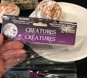 how to make faux fake halloween cupcakes