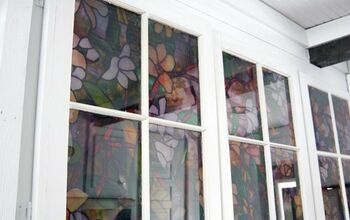 Applying Window Film to My Glass Kitchen Cabinet Doors