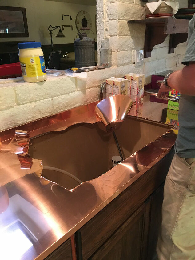copper countertops