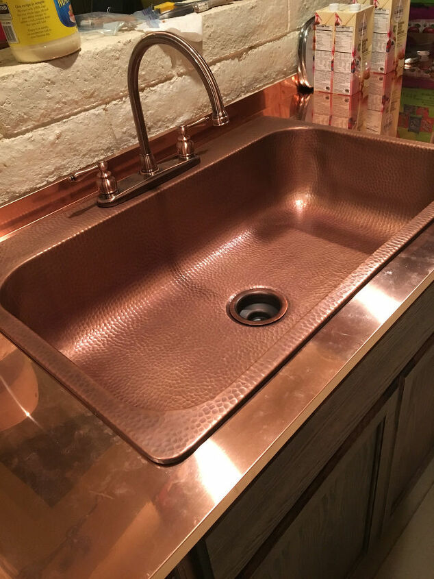 copper countertops