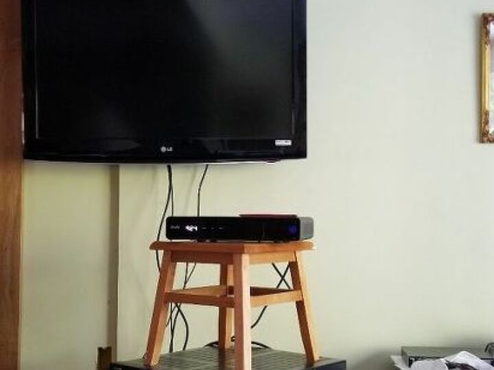 q cover a now ugly tv area