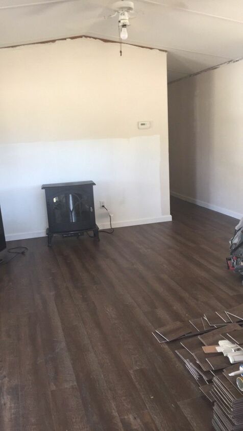 how do i transition a wood plank accent wall w a bullnose corner