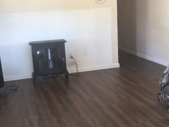 q how do i transition a wood plank accent wall that has bullnose corner