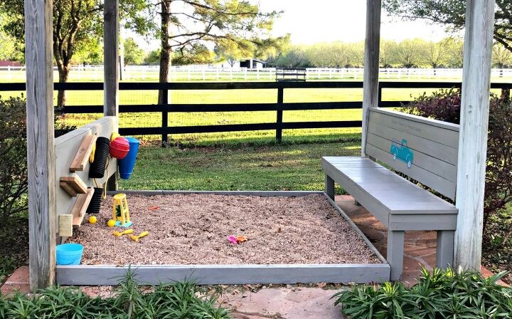 30 buenas ideas para mejorar tu patio trasero, Build this joyful playing area for kids