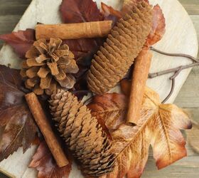 DIY Cinnamon-Scented Pine Cones - The Kitchen Garten