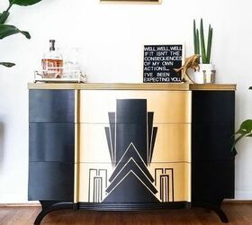 Art Deco Dresser Make Over Upcycling Furniture