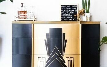 Art Deco Dresser Make Over Upcycling Furniture