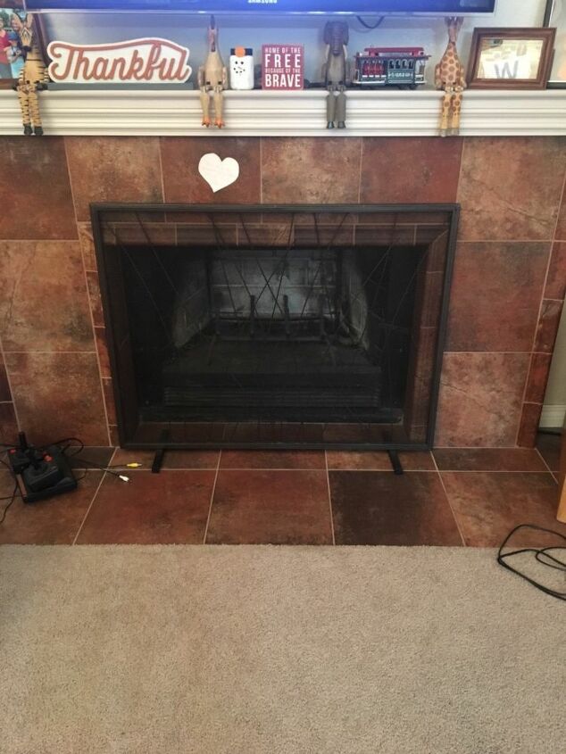 q ugly fireplace plain walls