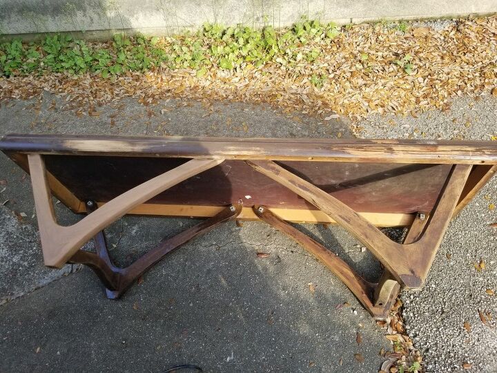 Refinishing A Mid Century Modern Coffee Table photo