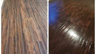 Staining Vinyl Plank Flooring A Darker Colour Hometalk