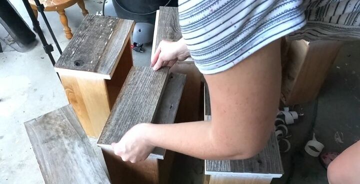 mesa de madeira recuperada o jeito fcil