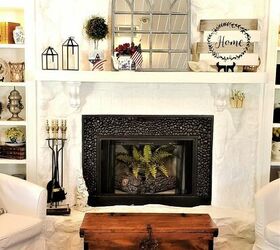 How To Make A Dollar Tree River Rock Fireplace Surround Hometalk