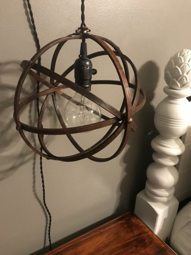 luminria pendente hoop orb